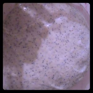 Avocado with chips slime